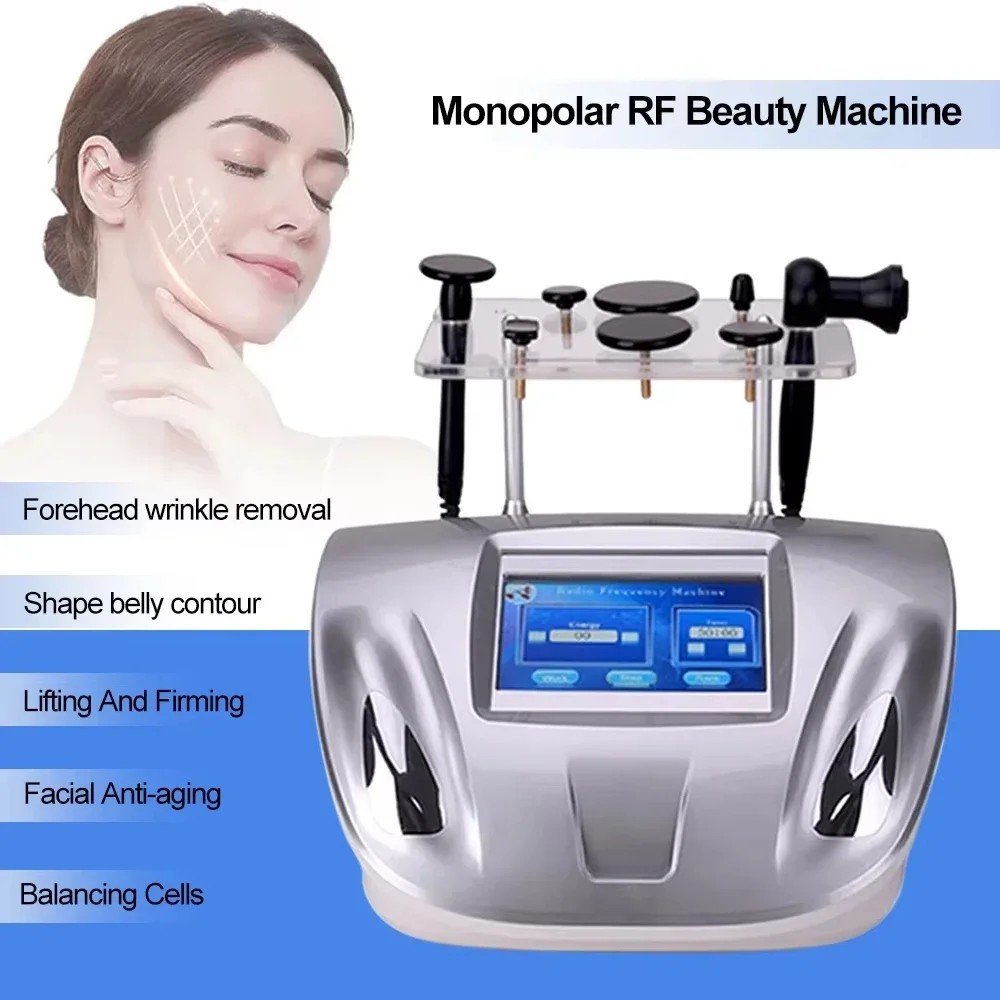 Radio Frequency Face Lift Machine - Monopolares RF-Schönheitsgerät Radiofrequenz Gesichtsstraffung Faltenentfernung Körperstraffung