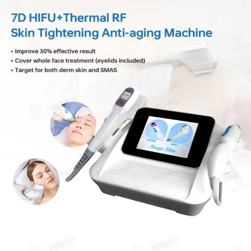 Tragbares 2-in-1 7D HIFU RF Ge – Hifu Machine 7D Face Lifting Bewertung und Preis