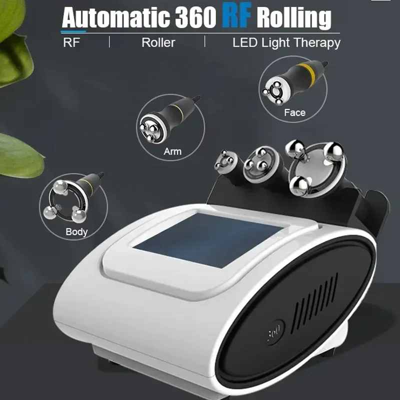 3-in-1 360-Grad-Rotationsrolle – Radio Frequency Face Lift Machine Bewertung und Preis