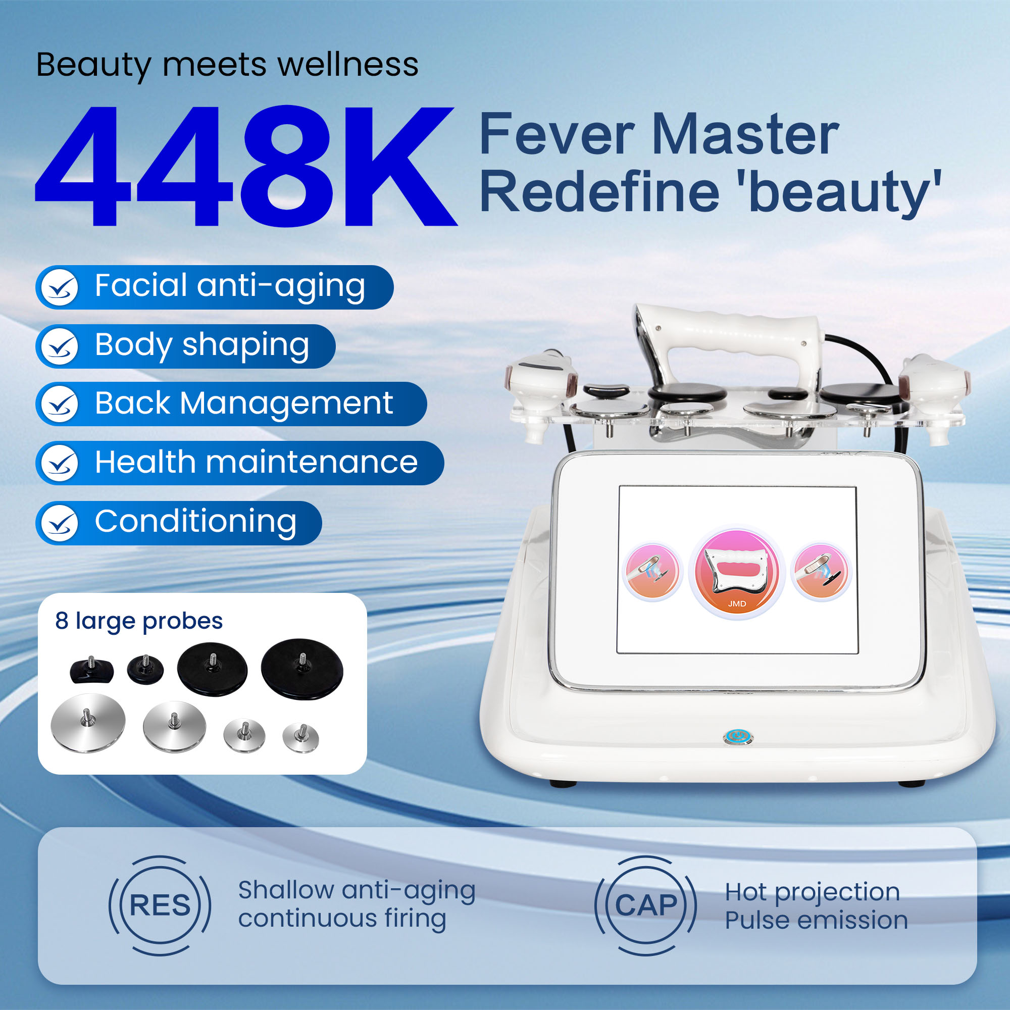 448K Radiofrequenzgerät RET CE – Radio Frequency Face Lift Machine Bewertung und Preis