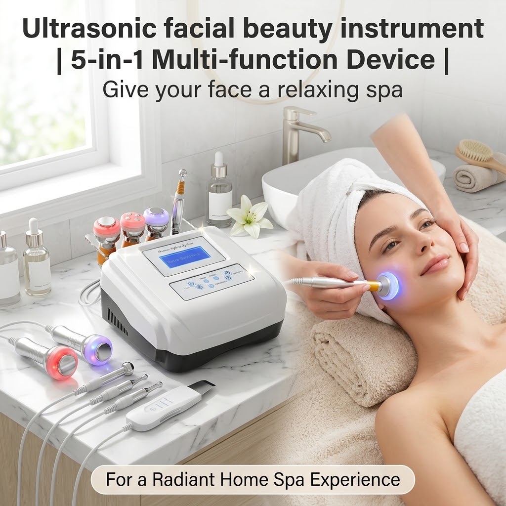 Ultraschall-Hautverjüngungsger – Anti Aging Ultrasound Face Machine Bewertung und Preis