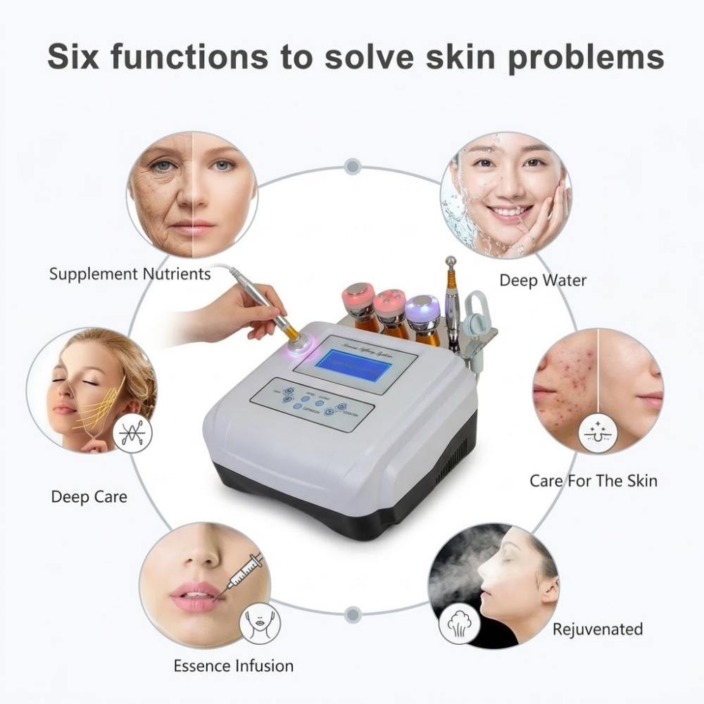 Ultraschall-Hautverjüngungsger – Anti Aging Ultrasound Face Machine Bewertung und Preis